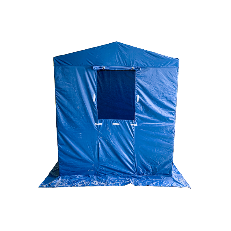 Skladacia séria stanu Pro Stries 50 mm hliník + 4 dvojité strany PVC 520 g/m² plachta pre profesionálne potreby alebo denné použitie modré