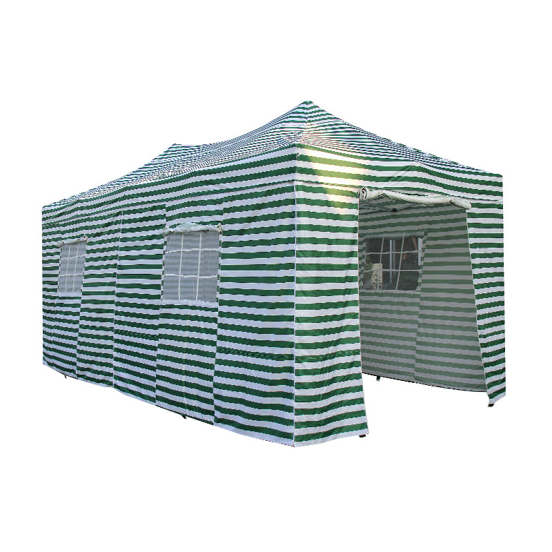 300G Polyester PVC potiahnutý hliníkový rám skladacieho altánku