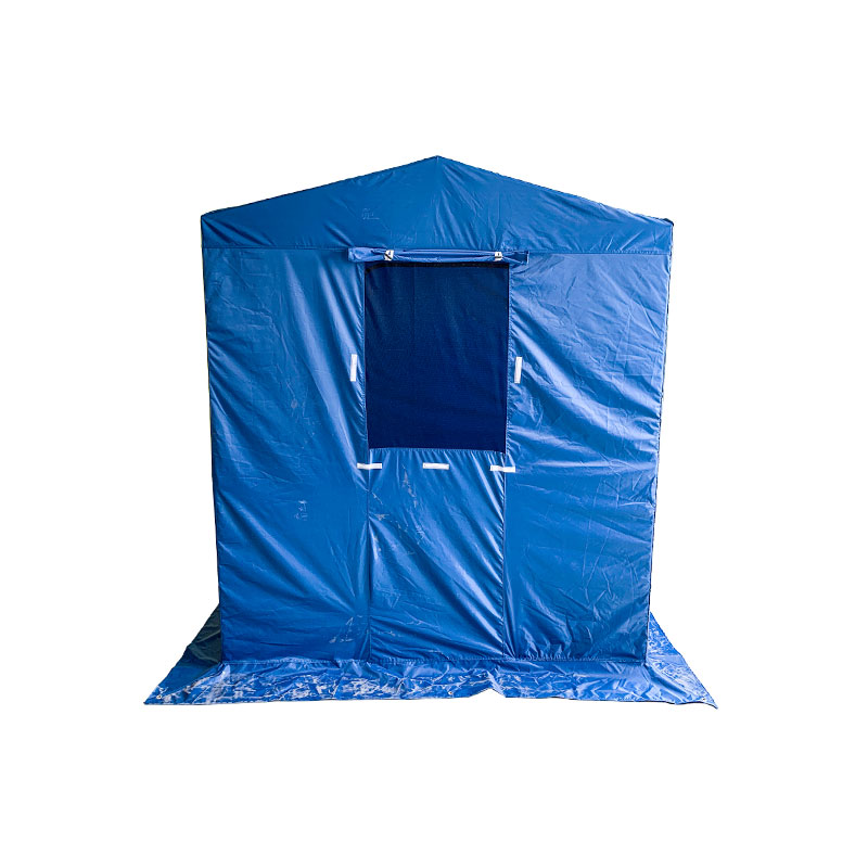 Skladacia séria stanu Pro Stries 50 mm hliník + 4 dvojité strany PVC 520 g/m² plachta pre profesionálne potreby alebo denné použitie modré
