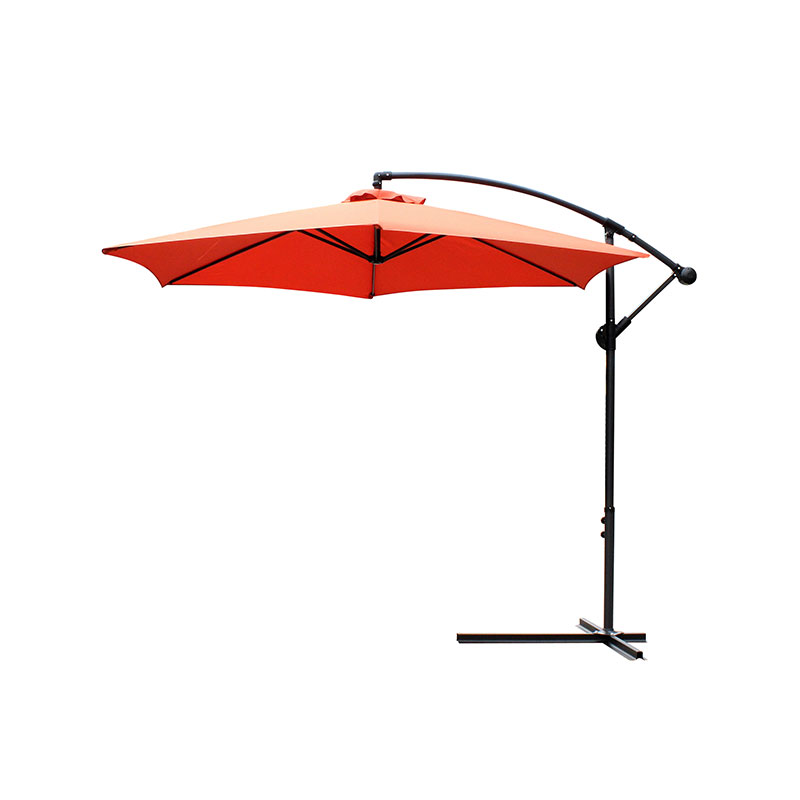 Patio Umbrella Solar -Pohatená otáčanie 360degrees